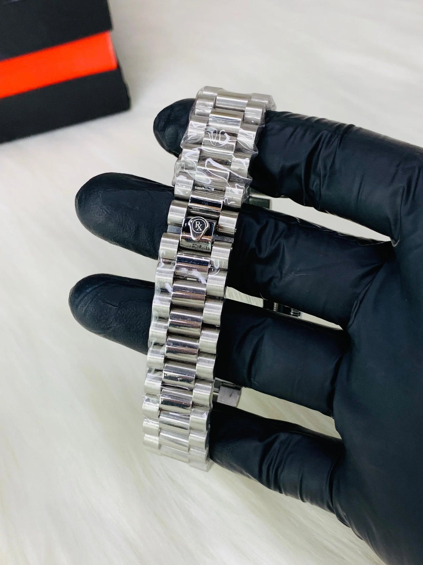 Men - Date Only - Silver With White Dial