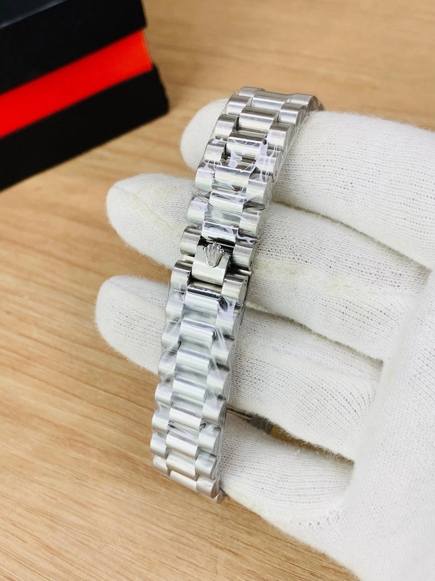 Men - Date Only - Silver With Black Dial